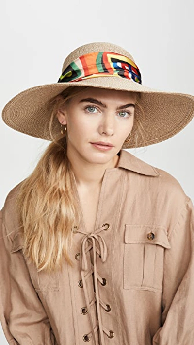 Eugenia Kim Honey Floppy Sun Hat In Sand