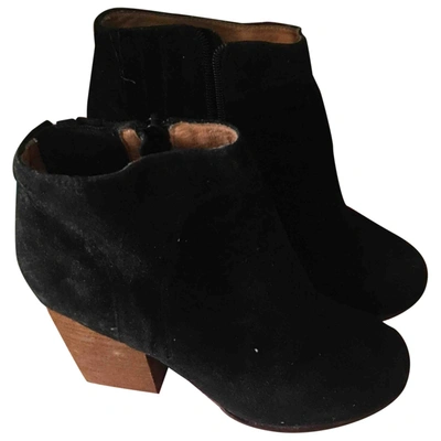 Pre-owned Jeffrey Campbell Ankle Boots In Black