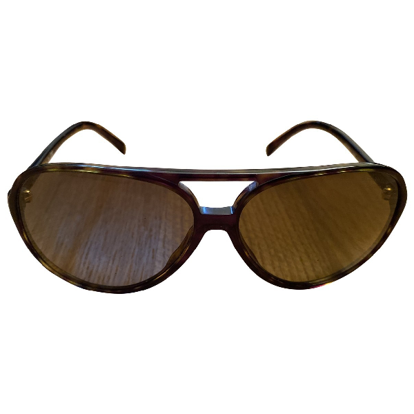 Pre-owned Chanel Camel Sunglasses | ModeSens