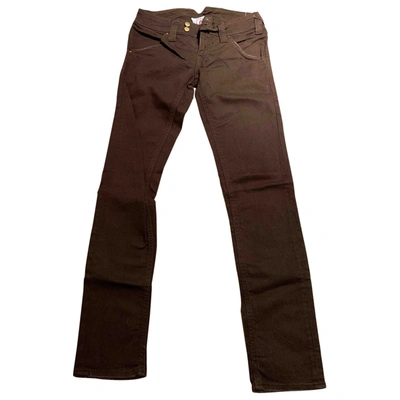 Pre-owned Cycle Chino Pants In Brown