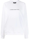 Diesel F-ang-copy Relaxed-fit Sweatshirt In White