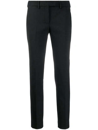 Incotex Slim-fit Tailored Trousers In Black