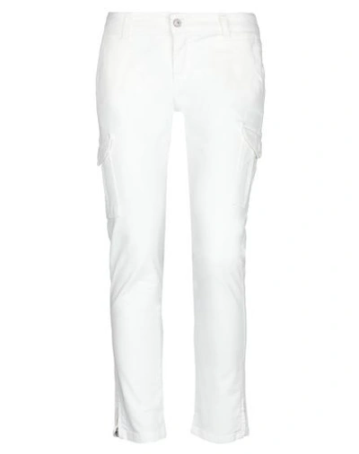 Timberland Denim Pants In White