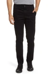 Ag Jamison Slim Straight Leg Pants In Super Black