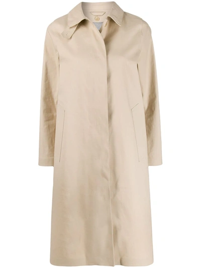 Mackintosh Dunkeld Bonded Coat In Neutrals