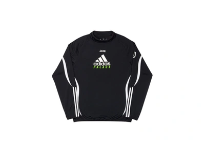 Pre-owned Palace Adidas Juventus Warm Up Top Black | ModeSens