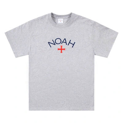 Pre-owned Noah  Core Logo Tee Athletic Heather