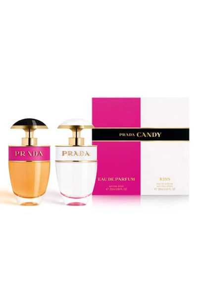 Prada Candy & Candy Kiss Eau De Parfum Set (usd $62 Value)