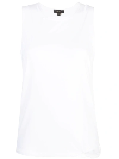 Alala Carve Cutout Performance Tank In White
