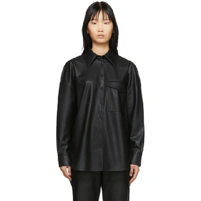 Tibi Relaxed Utility Blouse In Black