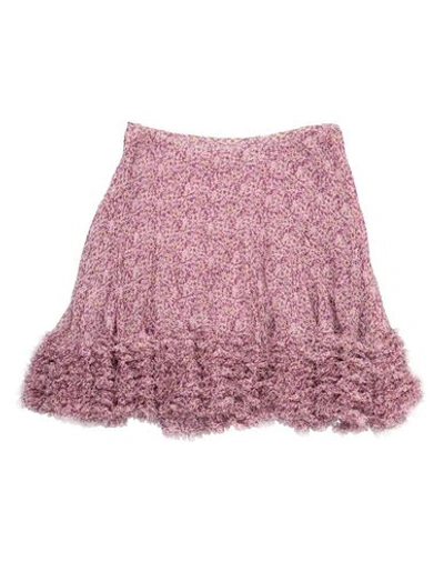 Stella Mccartney Midi Skirts In Purple