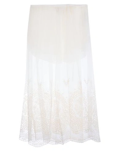 Stella Mccartney 3/4 Length Skirts In Ivory