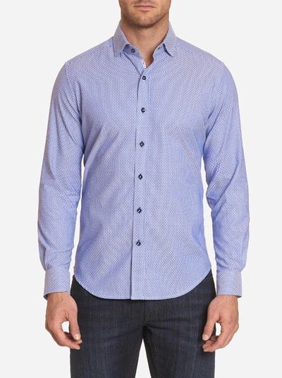 Robert Graham Abells Classic Fit Button-down Shirt In Blue