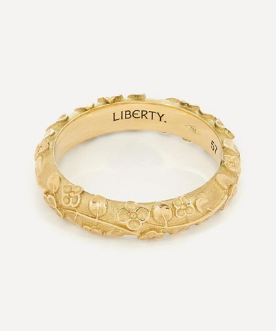 Liberty London Blossom Ring In Gold