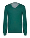 Paolo Pecora Sweaters In Dark Green