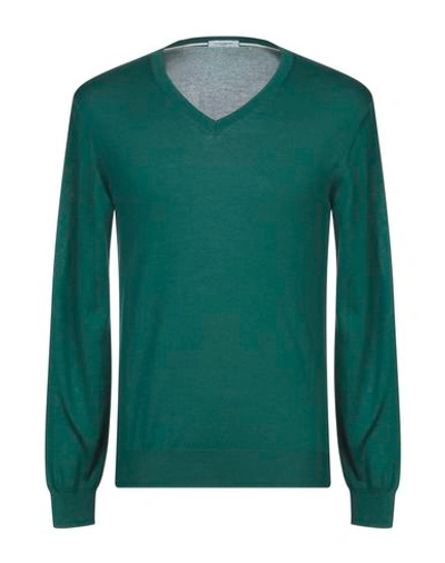 Paolo Pecora Sweaters In Dark Green