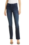 L Agence Oriana High-rise Straight Jeans In Bleu Jay