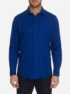 Robert Graham Keaton Sport Shirt In Blue