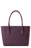 Dagne Dover Signature Legend Coated Canvas Tote In Eclipse