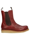 Pantofola D'oro Ankle Boots In Maroon