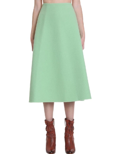 Marc Jacobs Skirt In Green Wool