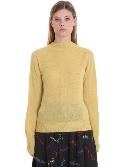 Marc Jacobs Cardigan In Yellow Wool