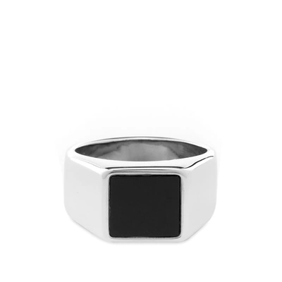 Givenchy Small Signet Ring In Silver