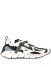 Reebok Zig Kinetica Sneakers In White Synthetic Fibers In Sand Stone/black/eme