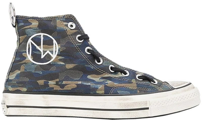 Pre-owned Converse  Chuck Taylor All-star 70s Hi Undercover The New Warriors Camo In Black/camo