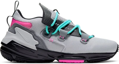Pre-owned Nike  Zoom Moc South Beach In Platinum Tint/wolf Grey-off Noir-pink Blast-light Aqua
