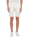 Sun 68 Man Shorts & Bermuda Shorts White Size 31 Cotton, Elastane