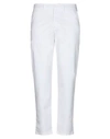 Tru Trussardi Casual Pants In White