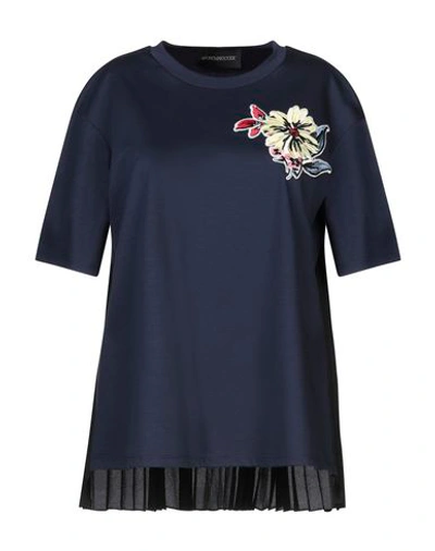 Sportmax Code T-shirt In Dark Blue