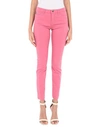 Love Moschino Casual Pants In Pastel Pink