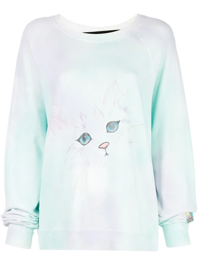 Marc Jacobs The Airbrushed Sweatshirt In Blue