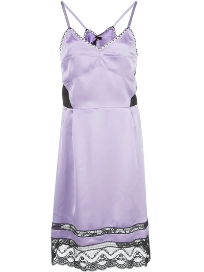 Marc Jacobs The Liz Slip Dress In Purple