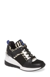Michael Michael Kors Women's Georgie Platform Sneakers In Zebra Print Multi