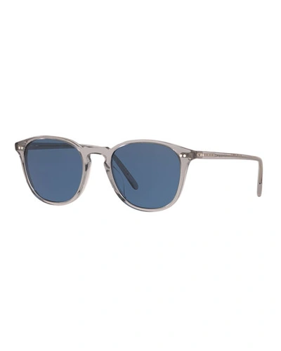 Oliver Peoples Men's 51mm Forman Polarized Square Sunglasses In Grey