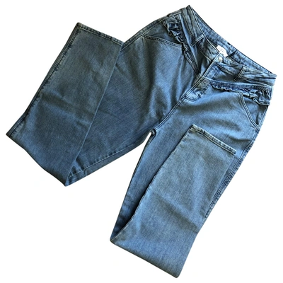Pre-owned Claudie Pierlot Blue Denim - Jeans Jeans