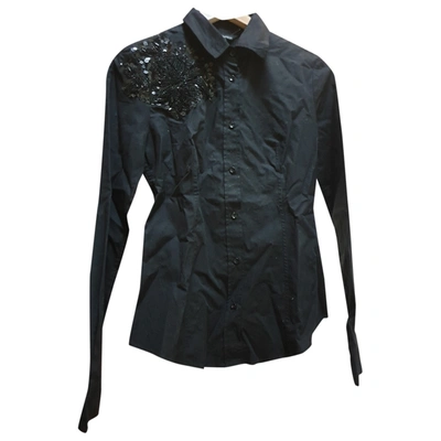 Pre-owned Tara Jarmon Shirt In Black