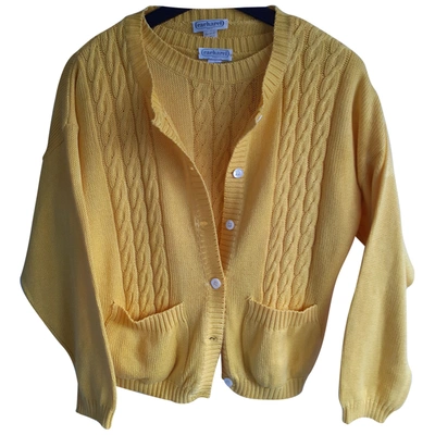 Pre-owned Cacharel Yellow Cotton Knitwear