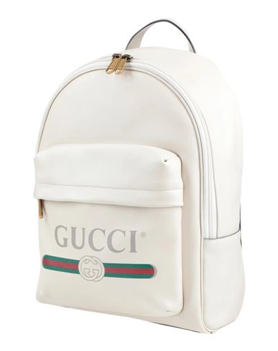 Gucci Backpack & Fanny Pack In Ivory