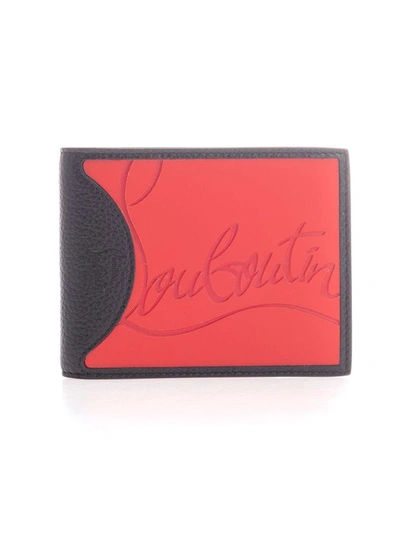 Christian Louboutin Men's Black Leather Wallet