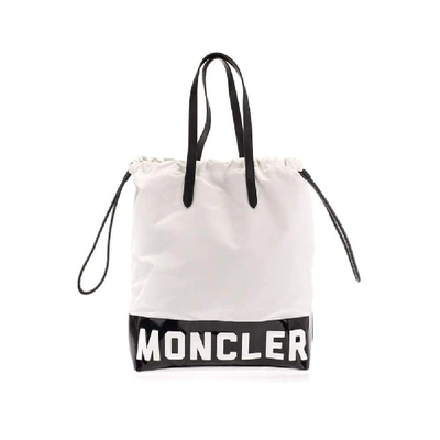 Moncler Women's White Polyester Tote