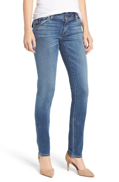 Hudson Collin Mid-rise Skinny Jeans In Maxson