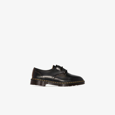 Dr. Martens 1461 Ghillie Leather Derby Shoes In Black | ModeSens