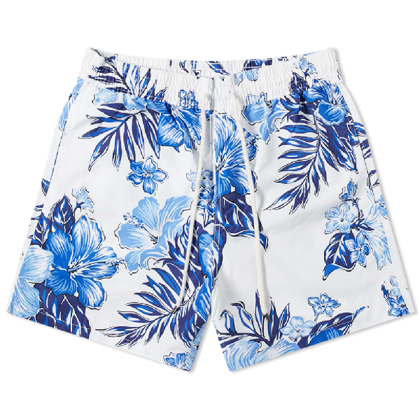 white ralph lauren swim shorts