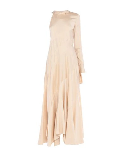 Chloé Long Dress In Beige