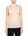 Commando Whisper Basic-stretch Camisole In Beige