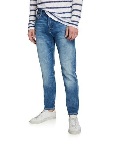 7 For All Mankind Men's Slimmy Airweft Denim Jeans In Intrepid